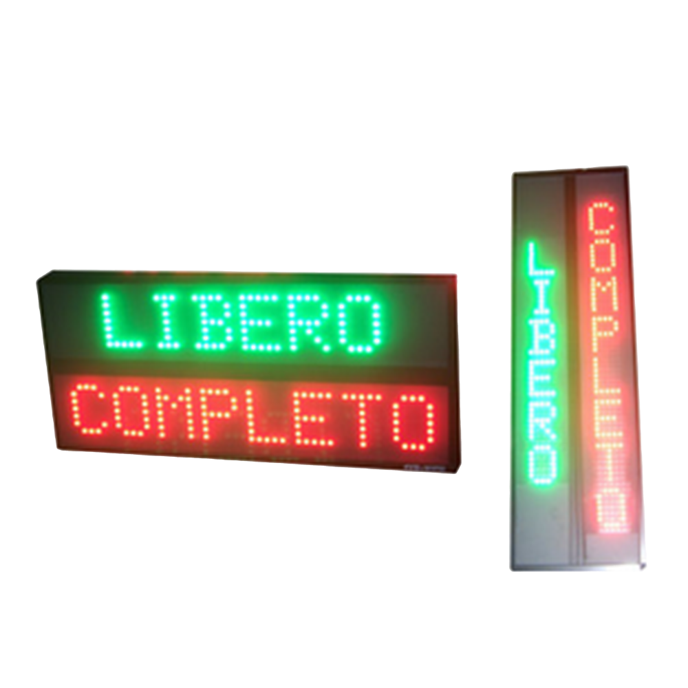 display a led per parcheggi