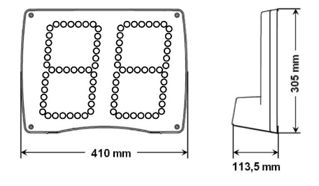 display per 24 secondi mod. BT 6002C