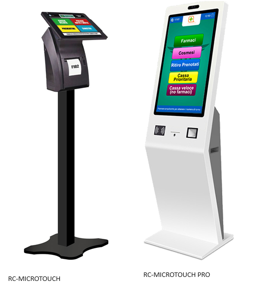 emettitore di ticket - RC MICROKIOSK PRO