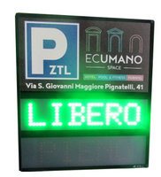 display a led per parcheggi