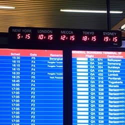 impianti centralizzati di orologi per aeroporti 